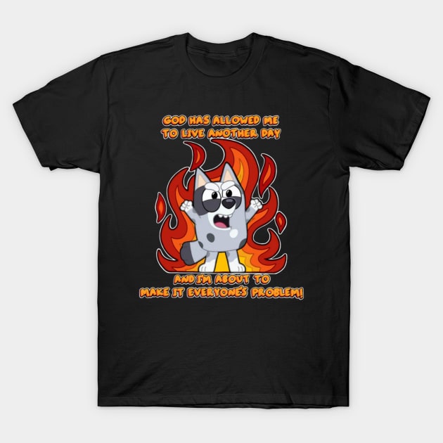 angry muffin T-Shirt by GapiKenterKali